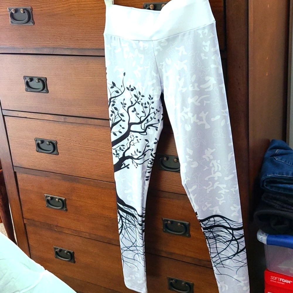 Tree of life spandex pants